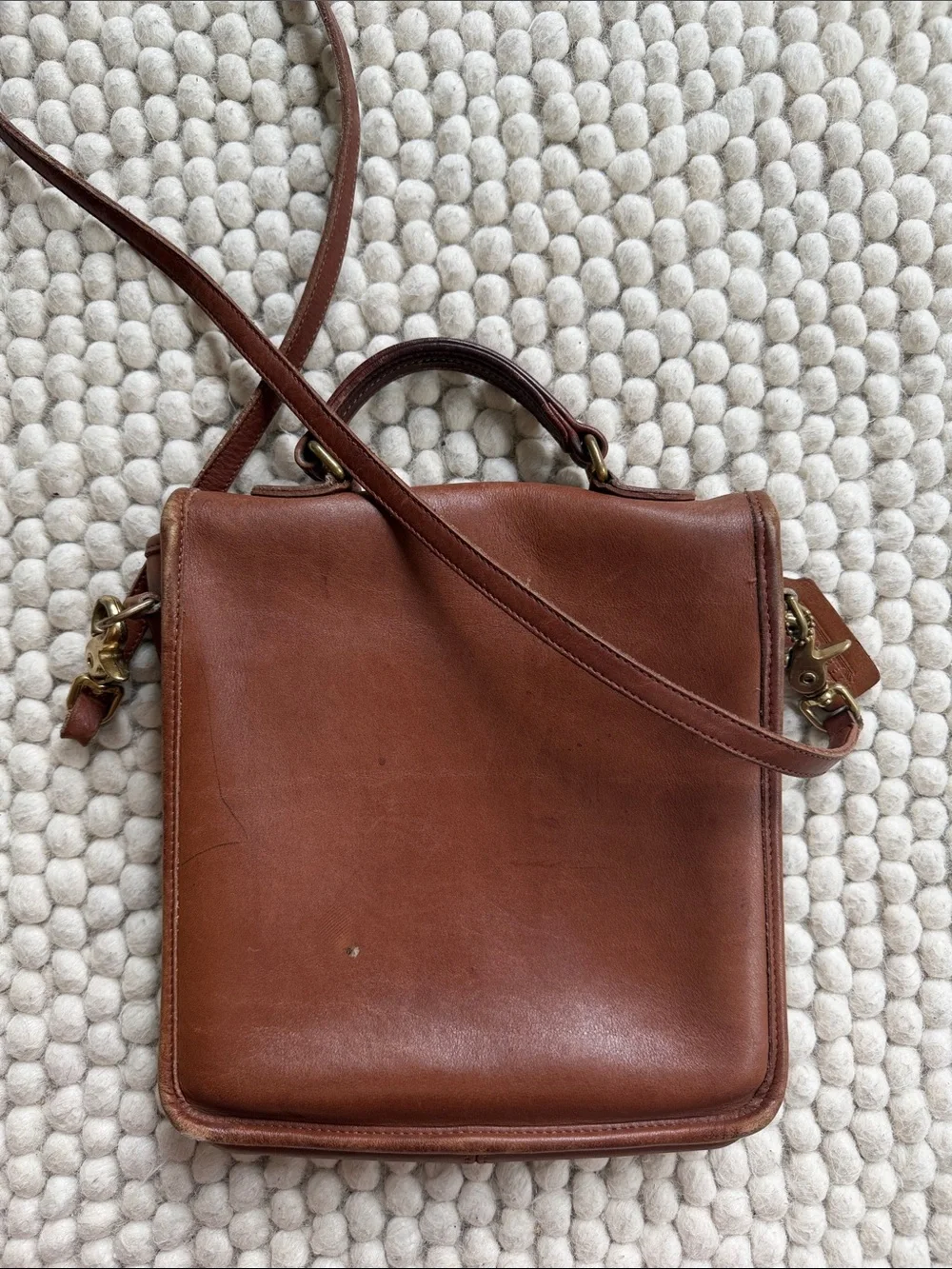 Vintage Coach Station Bag style 5130